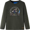 vidaXL-Kindershirt-met-lange-mouwen-motorprint-128-kakikleurig