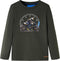 vidaXL-Kindershirt-met-lange-mouwen-motorprint-140-kakikleurig