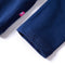 vidaXL-Kindershirt-met-lange-mouwen-paardenprint-116-marineblauw
