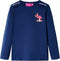 vidaXL-Kindershirt-met-lange-mouwen-paddenstoelenprint-104-marineblauw