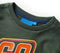 vidaXL-Kindershirt-met-lange-mouwen-racewagenprint-116-donkergroen