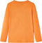 vidaXL-Kindershirt-met-lange-mouwen-racewagenprint-116-donkeroranje