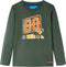 vidaXL-Kindershirt-met-lange-mouwen-racewagenprint-140-donkergroen