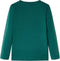 vidaXL-Kindershirt-met-lange-mouwen-racewagenprint-140-groen