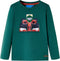vidaXL-Kindershirt-met-lange-mouwen-racewagenprint-92-groen