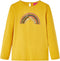 vidaXL-Kindershirt-met-lange-mouwen-regenboogprint-116-okerkleurig