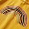 vidaXL-Kindershirt-met-lange-mouwen-regenboogprint-92-okerkleurig