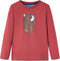 vidaXL-Kindershirt-met-lange-mouwen-runderprint-116-roodbruin