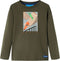 vidaXL-Kindershirt-met-lange-mouwen-skateboardprint-92-kakikleurig