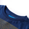 vidaXL-Kindershirt-met-lange-mouwen-snowboardprint-92-marineblauw
