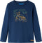 vidaXL-Kindershirt-met-lange-mouwen-terreinwagenprint-92-marineblauw