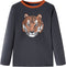 vidaXL-Kindershirt-met-lange-mouwen-tijgerprint-104-antracietkleurig