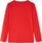 vidaXL-Kindershirt-met-lange-mouwen-tijgerprint-104-rood