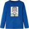 vidaXL-Kindershirt-met-lange-mouwen-tijgerprint-116-donkerblauw