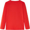 vidaXL-Kindershirt-met-lange-mouwen-tijgerprint-140-rood