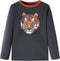 vidaXL-Kindershirt-met-lange-mouwen-tijgerprint-92-antracietkleurig