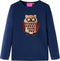 vidaXL-Kindershirt-met-lange-mouwen-uil-van-pailletten-140-marineblauw