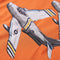 vidaXL-Kindershirt-met-lange-mouwen-vliegtuigprint-104-donkeroranje