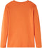 vidaXL-Kindershirt-met-lange-mouwen-vliegtuigprint-104-donkeroranje