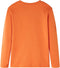 vidaXL-Kindershirt-met-lange-mouwen-vliegtuigprint-128-donkeroranje