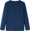 vidaXL-Kindershirt-met-lange-mouwen-voetbalveldprint-104-marineblauw