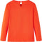 vidaXL-Kindershirt-met-lange-mouwen-vogelprint-104-donkeroranje