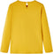 vidaXL-Kindershirt-met-lange-mouwen-vogelprint-116-donker-okerkleurig