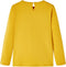 vidaXL-Kindershirt-met-lange-mouwen-vogelprint-128-donker-okerkleurig