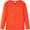 vidaXL-Kindershirt-met-lange-mouwen-vogelprint-140-donkeroranje