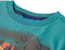 vidaXL-Kindershirt-met-lange-mouwen-vossenprint-128-donkerzeeblauw