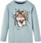 vidaXL-Kindershirt-met-lange-mouwen-wolvenprint-104-lichtblauw