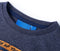 vidaXL-Kindershirt-met-lange-mouwen-wolvenprint-128-gemêleerd-donkerblauw