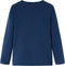 vidaXL-Kindershirt-met-lange-mouwen-zwanenprint-104-marineblauw