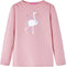 vidaXL-Kindershirt-met-lange-mouwen-zwanenprint-140-lichtroze
