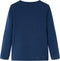 vidaXL-Kindershirt-met-lange-mouwen-zwanenprint-140-marineblauw