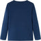 vidaXL-Kindershirt-met-lange-mouwen-zwanenprint-92-marineblauw