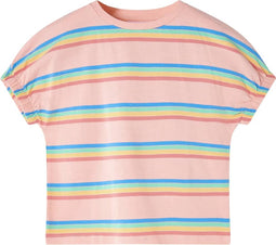 vidaXL-Kindershirt-met-regenboogstrepen-140-perzikkleurig