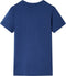 vidaXL-Kindershirt-met-scooterprint-128-donkerblauw