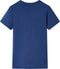 vidaXL-Kindershirt-met-scooterprint-140-donkerblauw