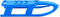 vidaXL - Kinderslee - 102,5x40x23 - cm - polypropeen - blauw