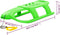 vidaXL - Kinderslee - 102,5x40x23 - cm - polypropeen - groen