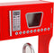 vidaXL Kinderspeelkeuken 84x31x89 cm MDF rood