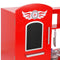vidaXL Kinderspeelkeuken 84x31x89 cm MDF rood