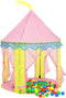vidaXL Kinderspeeltent 100x100x127 cm roze