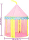vidaXL Kinderspeeltent 100x100x127 cm roze