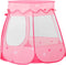 vidaXL Kinderspeeltent 102x102x82 cm roze