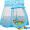 vidaXL Kinderspeeltent 102x102x82 cm roze