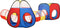 vidaXL Kinderspeeltent 190x264x90 cm meerkleurig