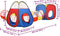 vidaXL Kinderspeeltent 190x264x90 cm meerkleurig