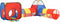 vidaXL Kinderspeeltent 190x264x90 cm meerkleurig